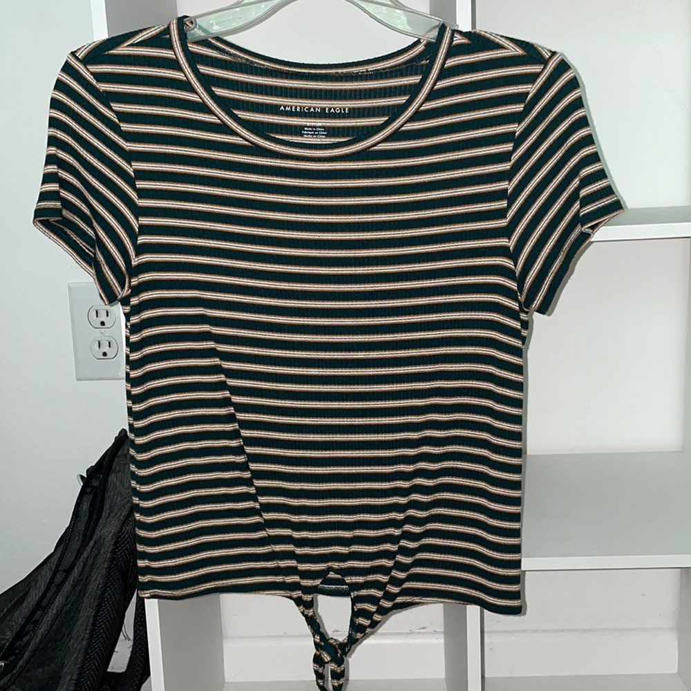 American Eagle striped shirt